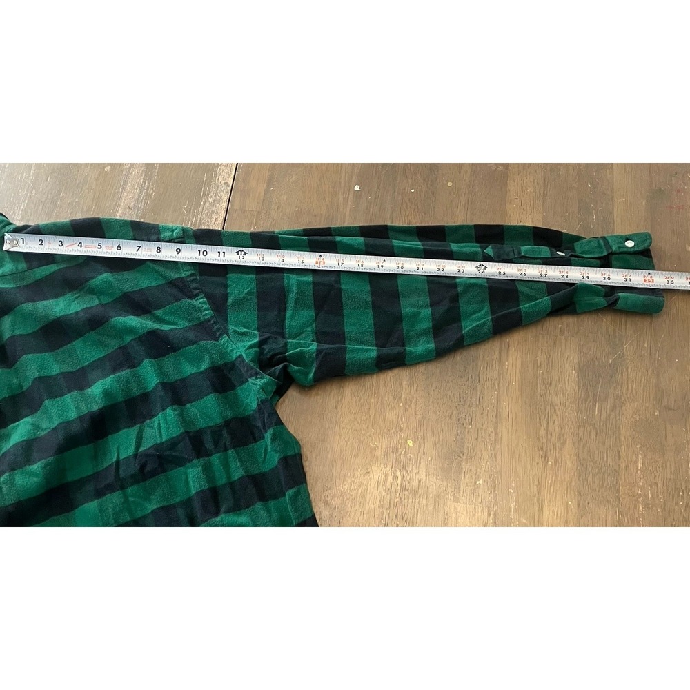 Vintage Polo Ralph Lauren Big Shirt Mens XL Buffalo Check Flannel Utility Gorp - Picture 7 of 8